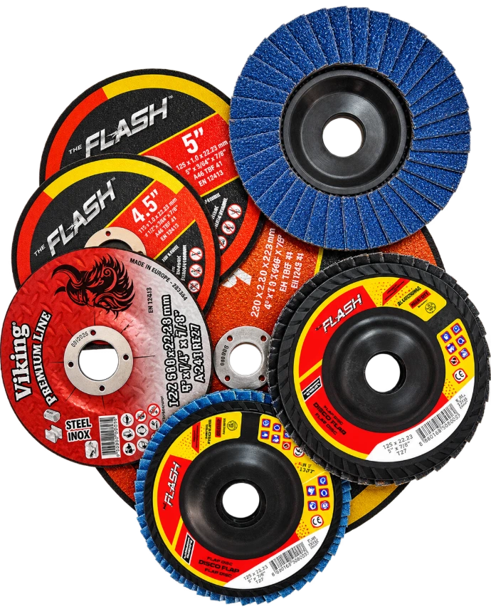 FLASH brusno-rezne i lamelne ploče za metal i inox